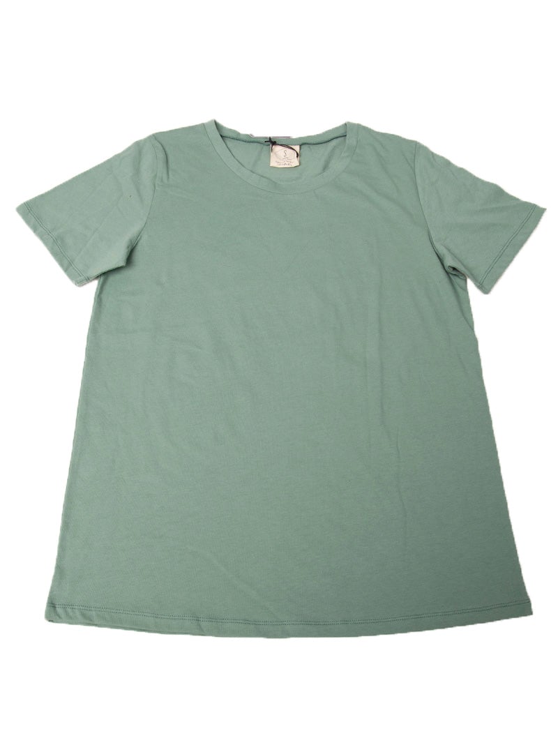 Sage Crewneck Loose Fit Tee