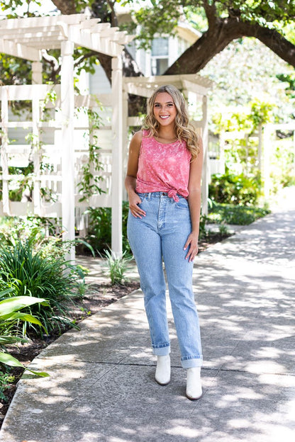 Pink Acid Wash Tank