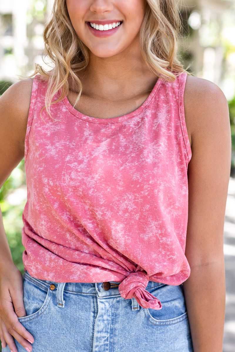 Pink Acid Wash Tank