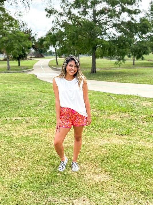 Comfy Cutie White Tank