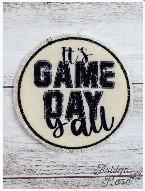 "It's Game Day Y'all" Patch